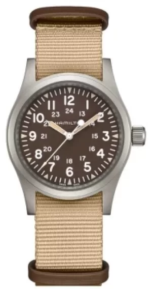 Image of Hamilton Khaki Field Mechanical NATO Strap H69439901 Watch