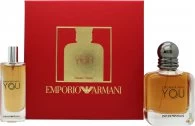 Image of Giorgio Armani Stronger With You Gift Set 50ml Eau de Toilette + 15ml Eau de Toilette