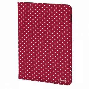 Image of Hama Polka Dot Portfolio, red