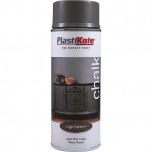 Image of Plasti-Kote Chalk Finish Spray Caffe Espresso 400ml