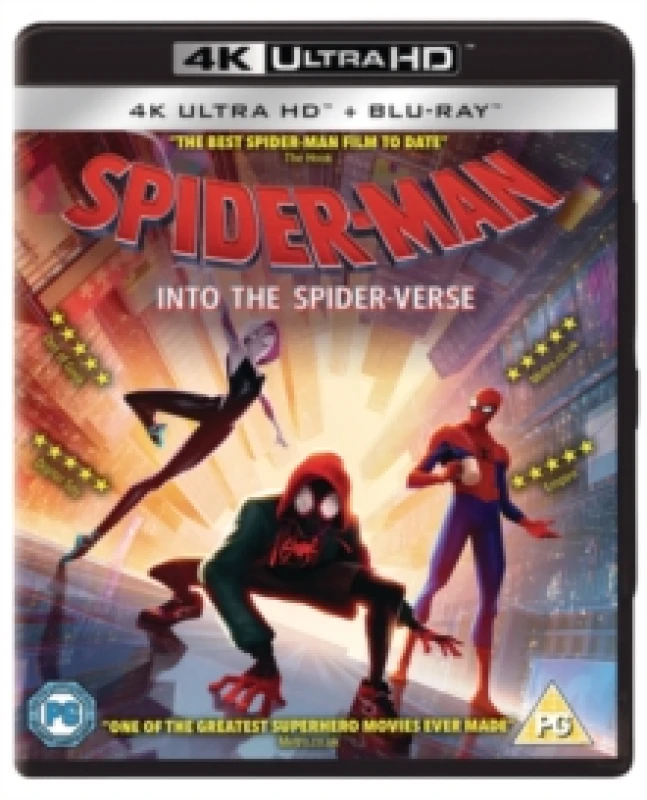 Image of Spider-Man: Into the Spider-verse Bluray 5050630383238