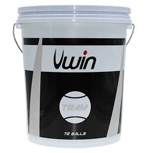 Image of Uwin Team Tennis Balls - Bucket of 72 balls