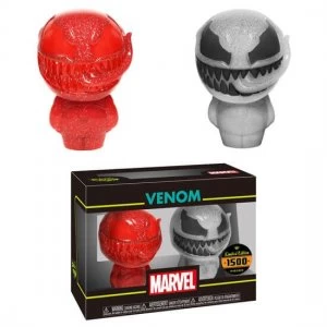 Image of Marvel Venom Red and White Hikari XS Vinyl Figure 2 Pack