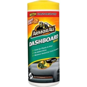 Image of Armor All 30x Dashboard Wipes Matt Finish (Pack Of 6)