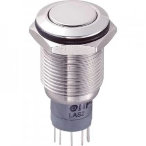 Image of TRU COMPONENTS LAS2GQF 11ZSP Tamper proof pushbutton 250 V AC 3 A 1 x OnOn latch
