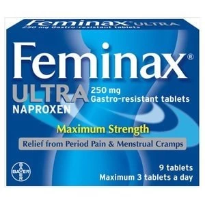 Image of Feminax Ultra Period Pain and Cramps 9 Tablets