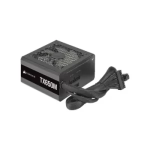 Image of Corsair TX-M Series TX650M 650W PSU Semi-Modular PSU 80+ Gold Power Supply