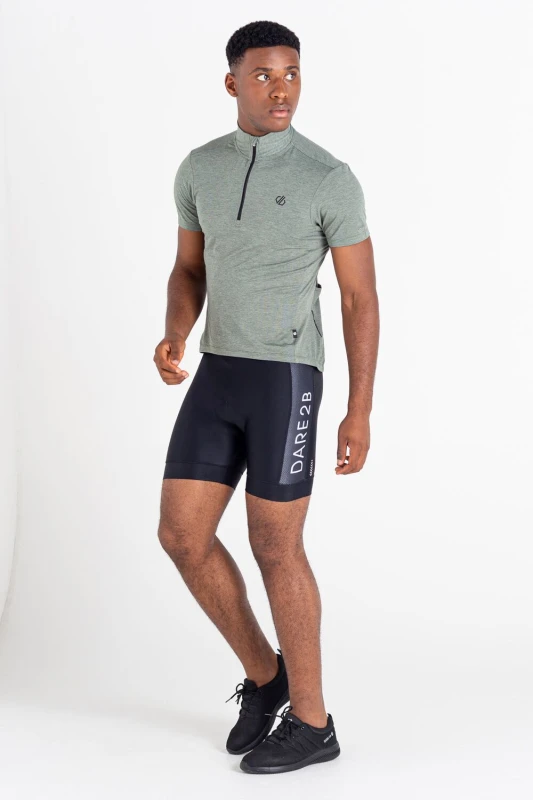 Image of Dare 2b Dare 2b Men 'Ecliptic II' Reflective Cycling Shorts in Jet Black Size: 2X-large Jet Black XXL Male 5057538801741