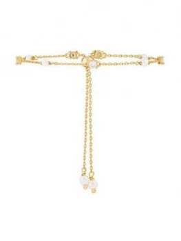 Image of Accessorize Disty Pearl Bracelet - Pearl