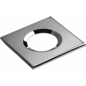 Image of KnightsBridge Traditional IP65 Square Fire Rated Bezels for FireKnight - Chrome