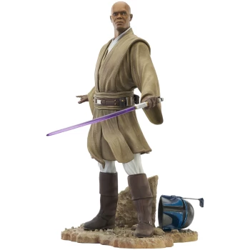 Image of Gentle Giant Star Wars Premier Collection Statue - Mace Windu