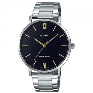 Image of Casio Mens Stainless Steel Watch - MTP-VT01D-1B