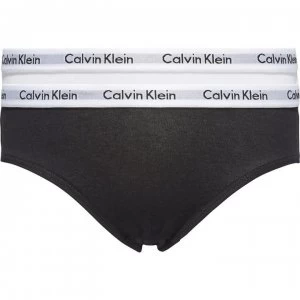 Image of Calvin Klein 2 Pack Bikini Briefs - Black & White