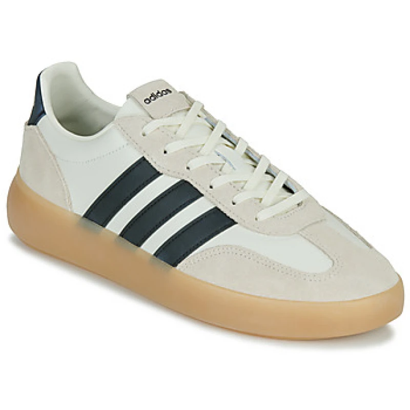 Image of Adidas SPORTSWEAR Barreda Decode Lux Trainers in Leather ecru/black Men 36 (3.5);46 (11);45.3 (10 to 10.5);44 (9.5);43.3 (9);42 (8);41.3 (7);40 (6.5);