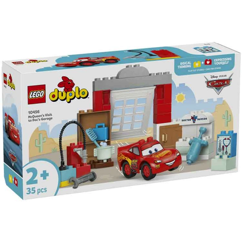 Image of LEGO DUPLO LEGO DUPLO McQueen's Visit to Doc's - LEGO Duplo Male TC66401