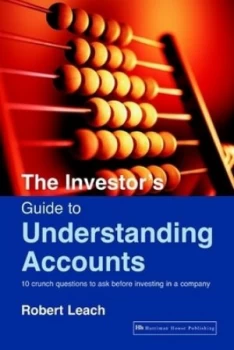 Image of The Investors Guide to Understanding Accounts by Robert Leach Paperback