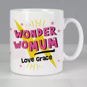 Image of Personalised Wonder WoMum Mug White