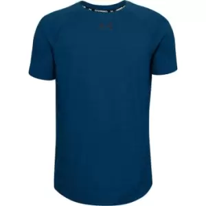 Image of Under Armour Cotton T Shirt - Blue
