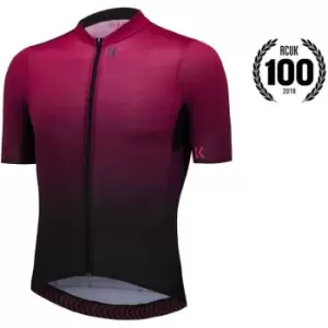 Image of Kalf Flux Print Mens Short Sleeve Jersey - Purple