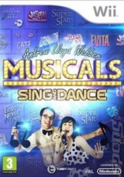 Image of Andrew Lloyd Webber Musicals Sing and Dance Nintendo Wii Game