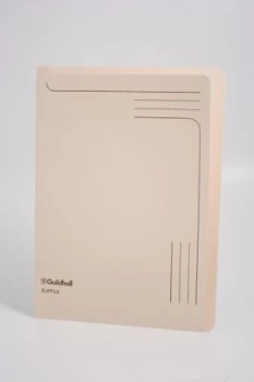 Image of Guildhall Slipfile A4 230gsm Cream Pack 50