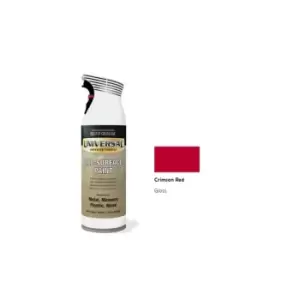 Image of Rust-oleum - Universal All Surface Spray Paint - Gloss - Crimson Red - 400ml - Crimson Red