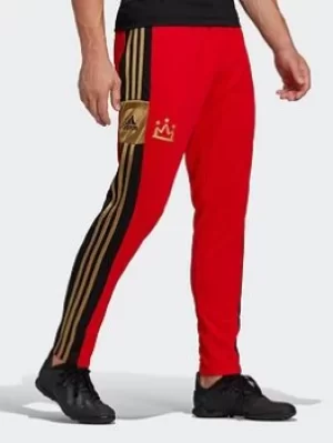 Image of adidas Salah Squadra Training Tracksuit Bottoms, Red Size M Men