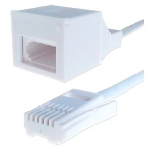 Image of UK Telephone Ext. Lead 5M