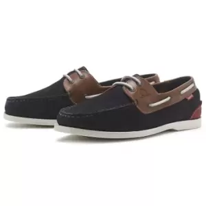 Image of Chatham Mens Galley II Boat Shoes Navy/Tan 8 (EU42)