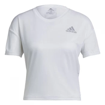 Image of adidas P.Blue Tee W - White / Reflective Silver