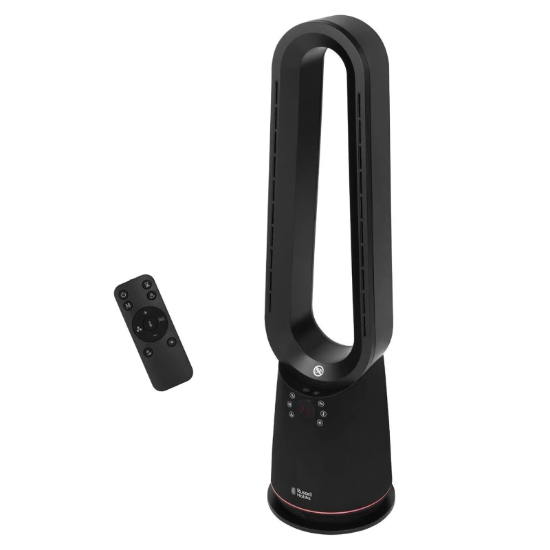 Image of Russell Hobbs RHBHC2030B Bladeless Heat and Cool Fan with Remote Black unisex One Size