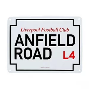 Image of Liverpool FC Anfield Road Sign