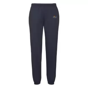 Image of Fruit of the Loom Mens Vintage Logo Jogging Bottoms (L) (Deep Navy)