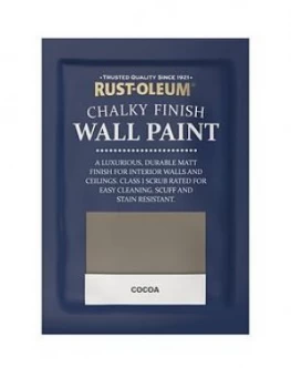 Image of Rust-Oleum Chalky Finish Wall Paint Tester Sachet ; Cocoa