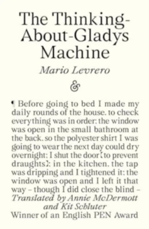 Image of The Thinking-About-Gladys Machine Paperback / softback