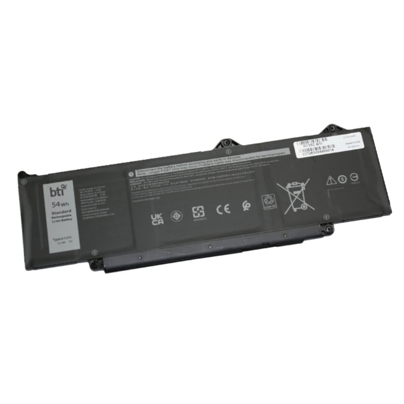 Image of BTI BTI 9HKT5 compatible 54Wh 3-cell battery for LATITUDE 3340 3440 3540 5340 5440 5540 PRECISION 3480 3580 9HKT5-BTI