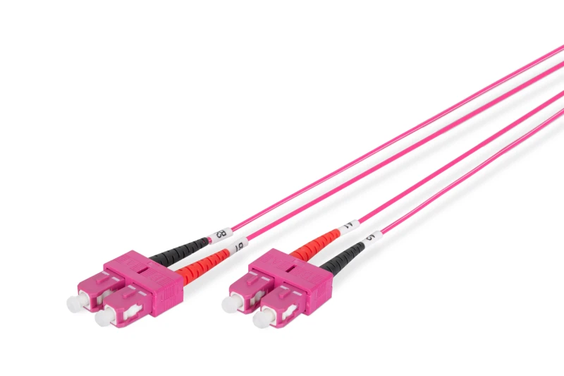 Image of Digitus Fiber Optic Multimode Patch Cord. OM4. SC / SC