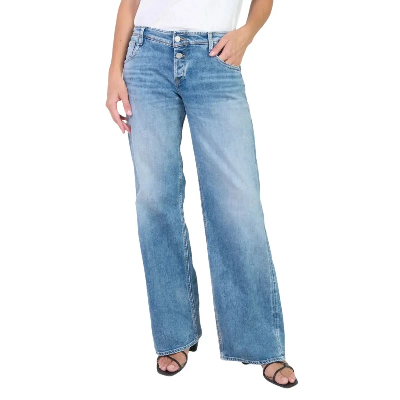 Image of Le Temps des cerises Womens jeans Le Temps des cerises Lauryn Bleu Female 30