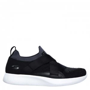 Image of Skechers Bob Squad Trainers Ladies - Black