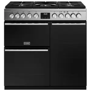 Image of Stoves 444411485 90cm Precision DX D900DF Dual Fuel Range Cooker St St