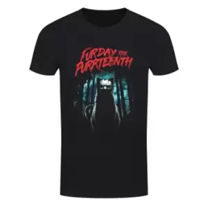 Image of Grindstore Mens Furday The Purrteenth T-Shirt (M) (Black)