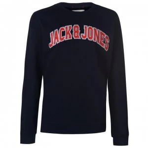 Image of Jack and Jones Original Jorurbia Sweatshirt - Total Eclipse