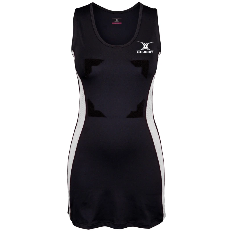 Image of Gilbert Eclipse Netball Dress Womens - Black 6