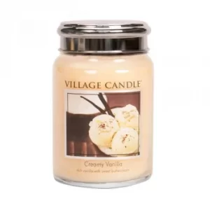 Image of Creamy Vanilla Scented Candle 300g