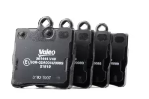 Image of VALEO Brake pad set 301444 Brake pads,Brake pad set, disc brake MERCEDES-BENZ,CHRYSLER,C-Klasse Limousine (W203),C-Klasse Limousine (W202)