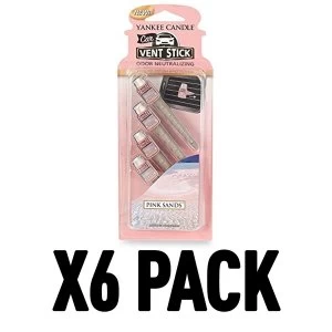 Image of Pink Sands (Pack Of 6) Yankee Candle Vent Stick