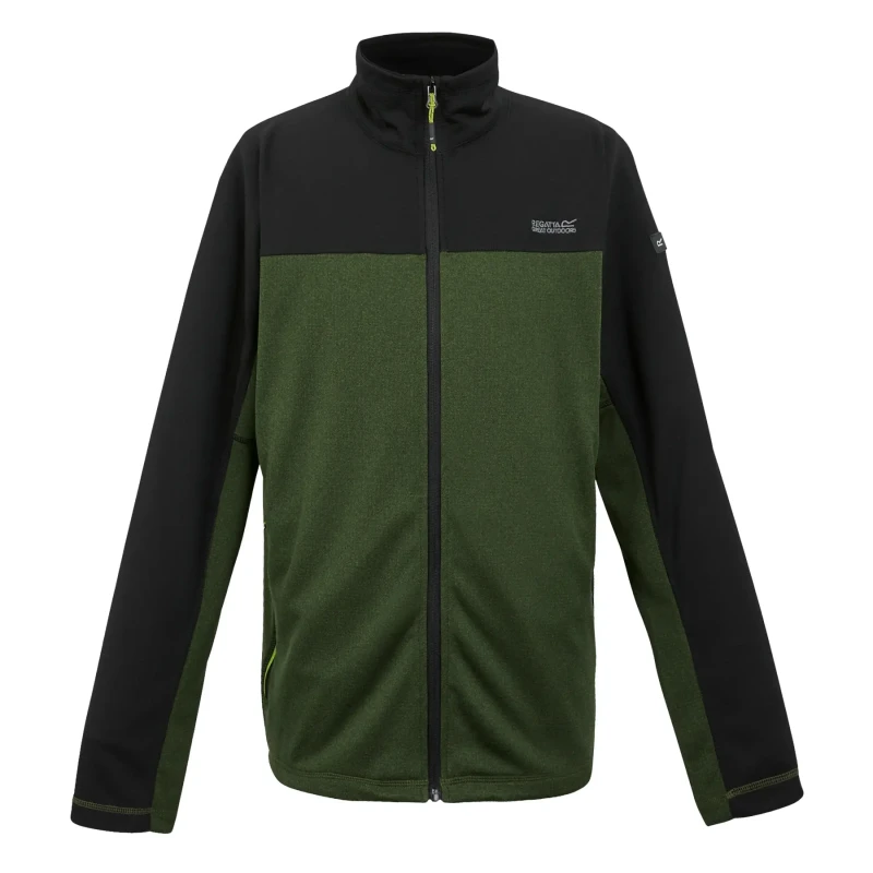 Image of Zipped fleece Regatta Highton V Vert Male 2XL