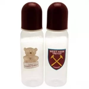 Image of West Ham United FC 2pk Feeding Bottles