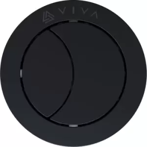 Image of Viva Skylo Black Dual Flush Button