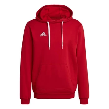 Image of adidas Entrada 22 Sweat Hoodie Mens - Team Power Red 2